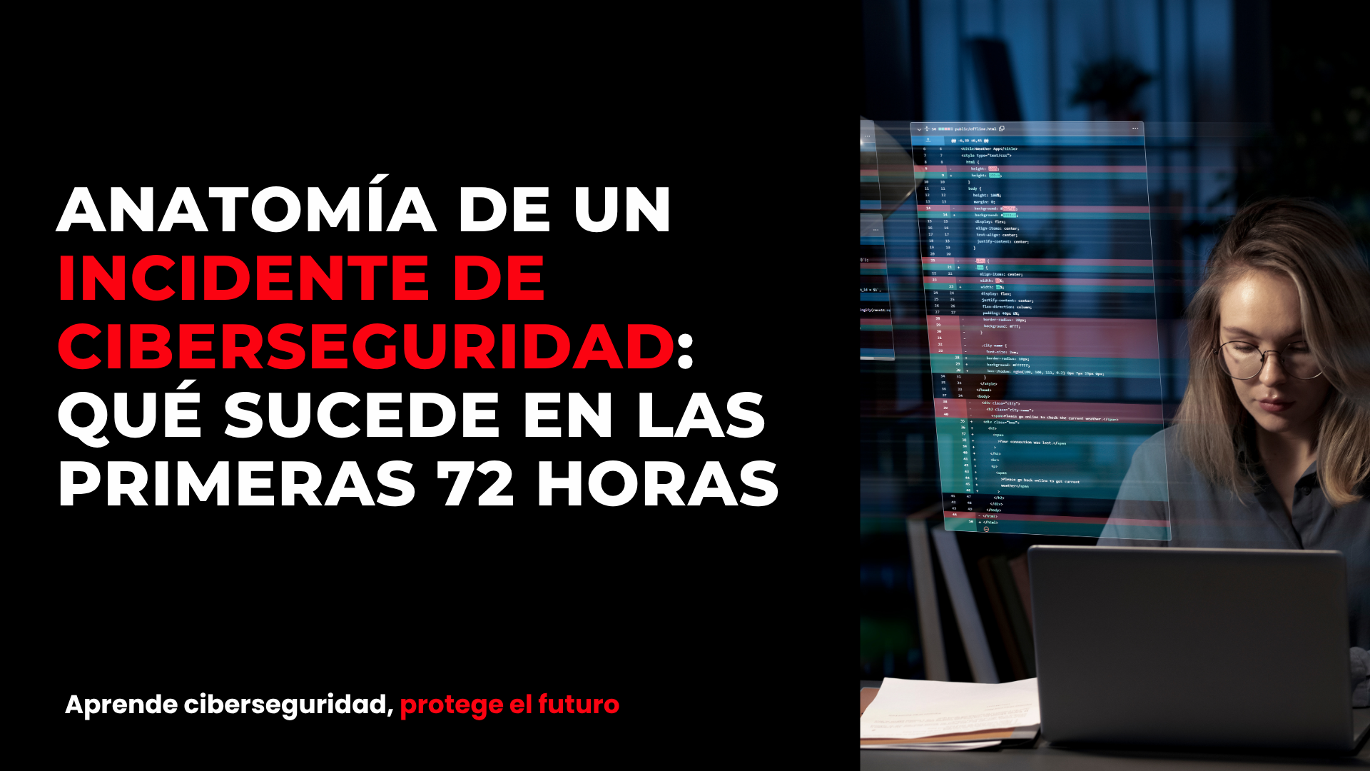 Anatomía de un incidente de ciberseguridad: qué sucede en las primeras 72 horas y por qué importan tanto